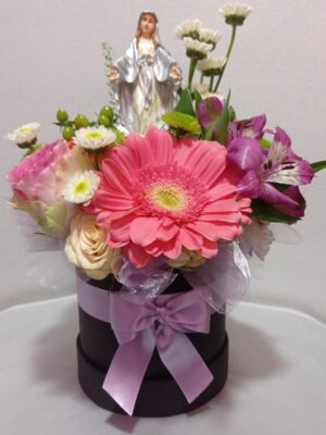 Coquette con Virgen en Flor Natural